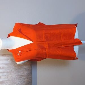 Frame silk sleeveless blouse